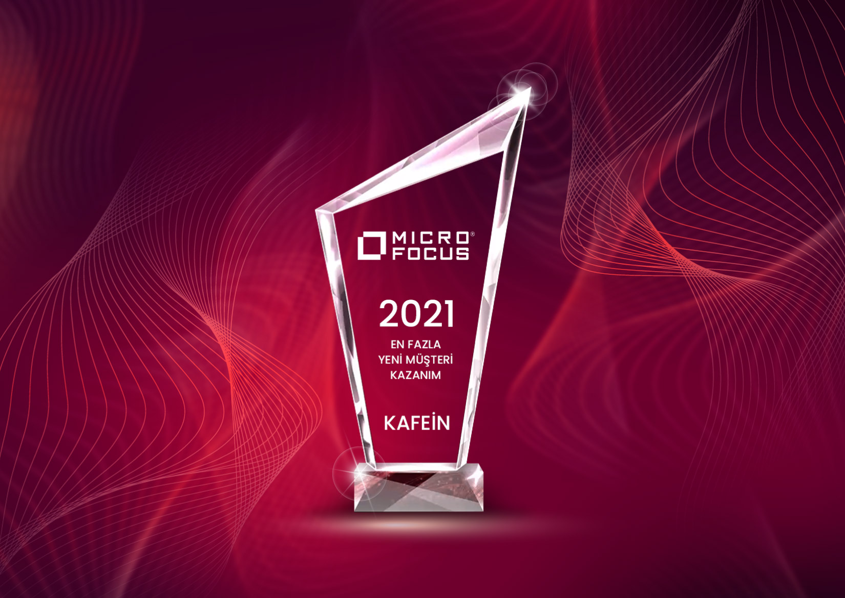 MicroFocus 2021 Yeni Müşteri kazanım ödülü
