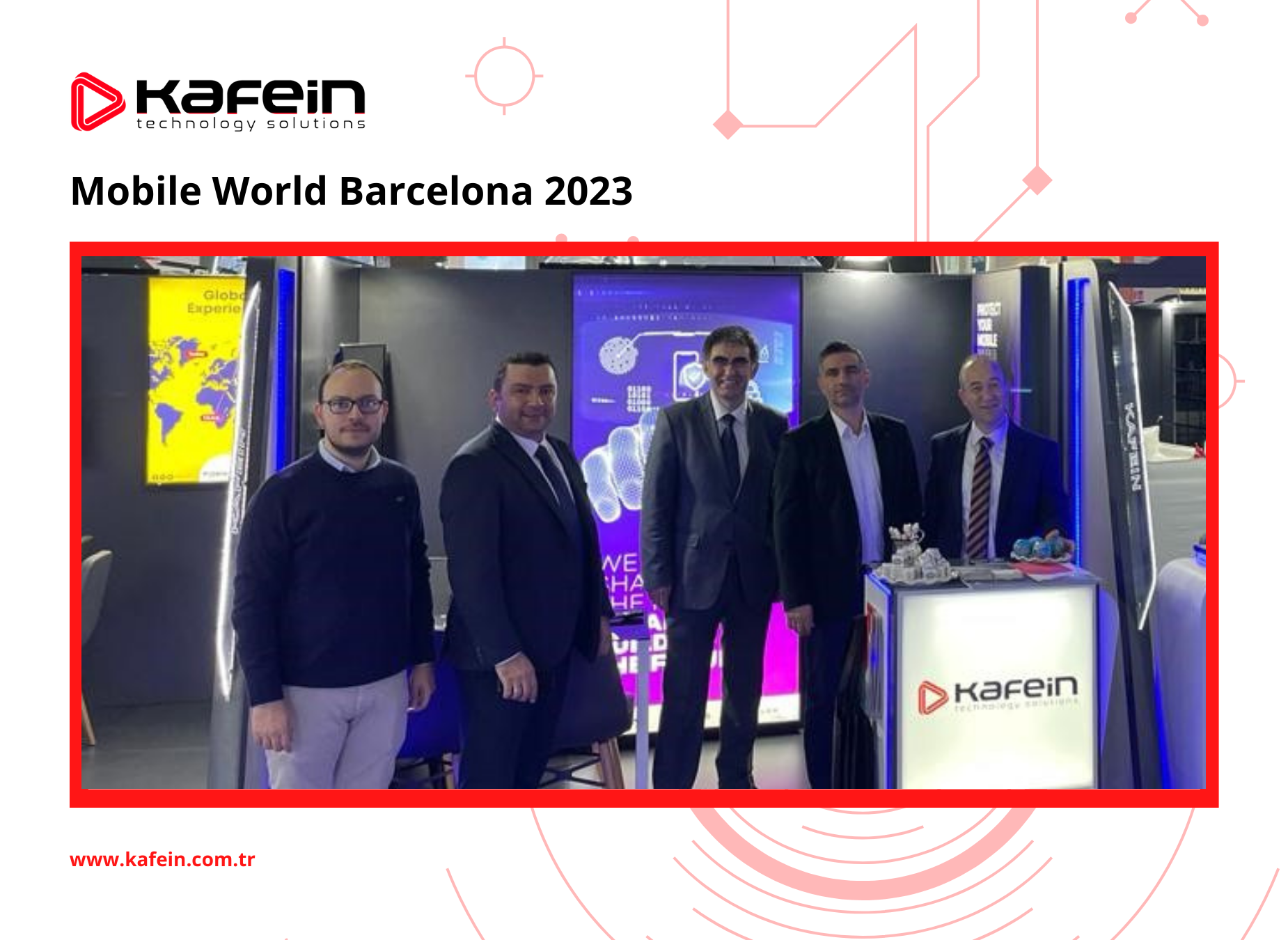 Kafein Teknoloji Mobile World Congress Barcelona'da!